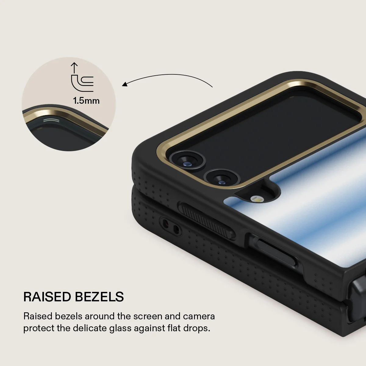 White Noise - Samsung Galaxy Z Flip 4 Case - Image 17