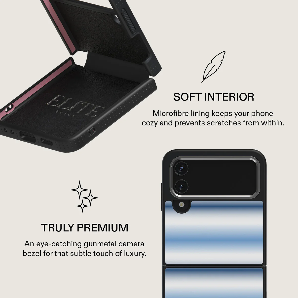 White Noise - Samsung Galaxy Z Flip 4 Case - Image 25