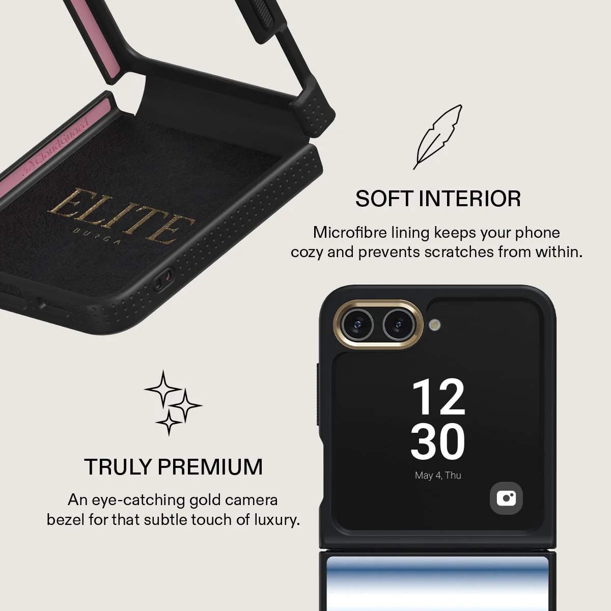 White Noise - Samsung Galaxy Z Flip 5 Case - Image 13