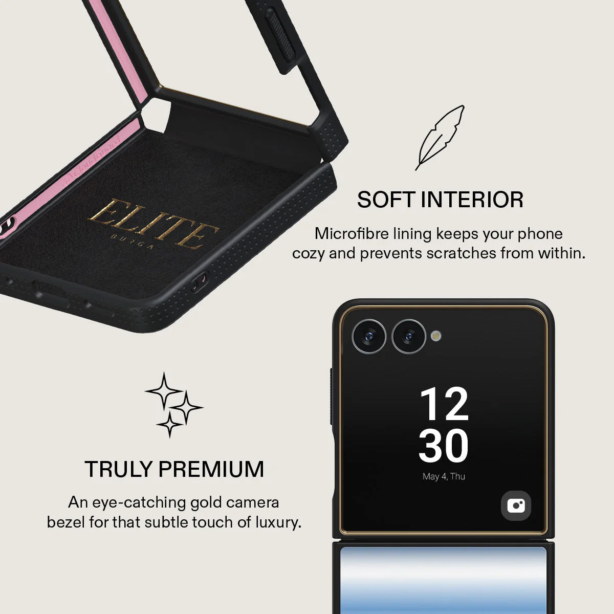 White Noise - Samsung Galaxy Z Flip 7 Case - Image 10