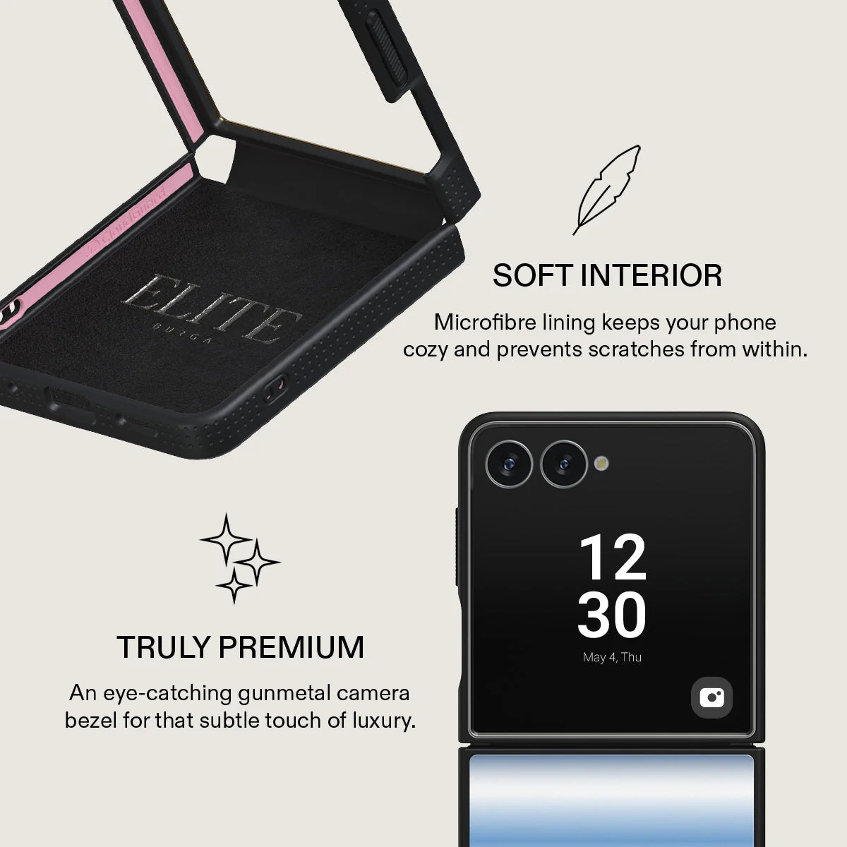 White Noise - Samsung Galaxy Z Flip 7 Case - Image 17