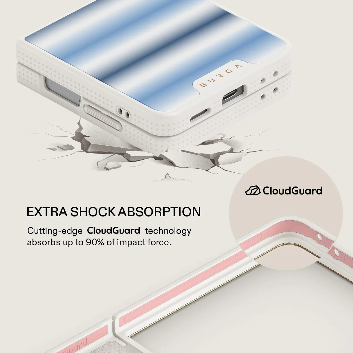 White Noise - Samsung Galaxy Z Flip 7 Case - Image 21