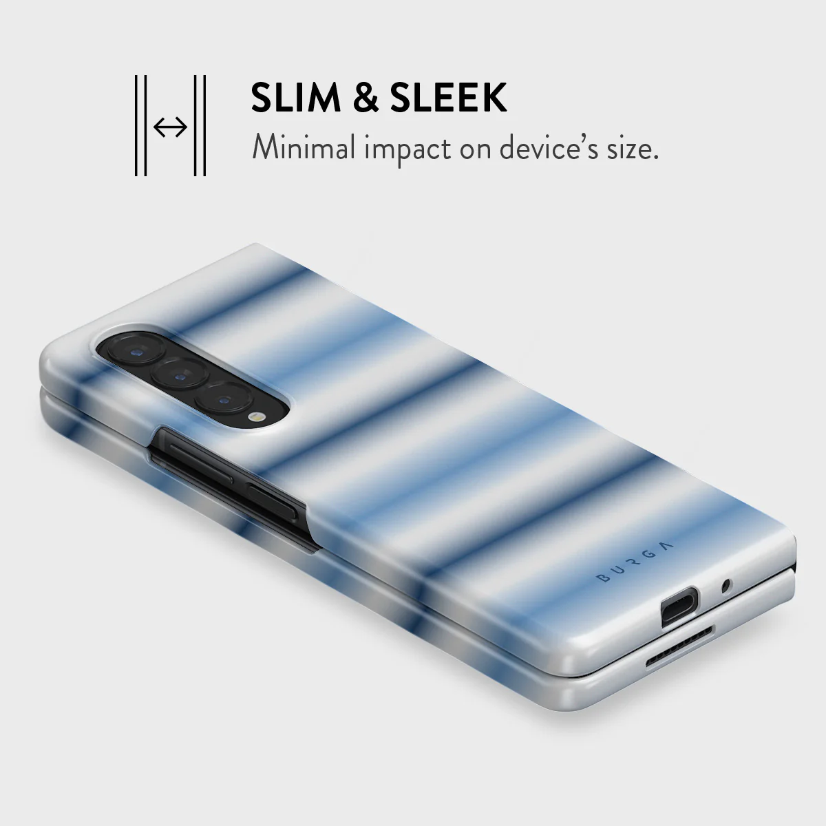 White Noise - Samsung Galaxy Z Fold 3 Case - Image 4