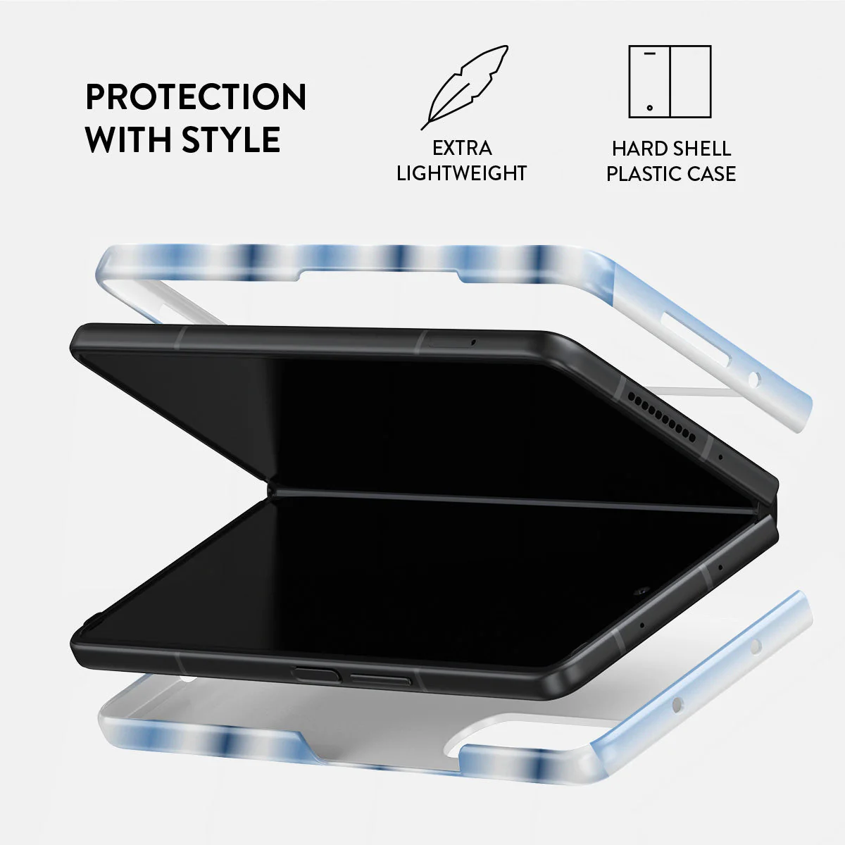 White Noise - Samsung Galaxy Z Fold 4 Case - Image 2