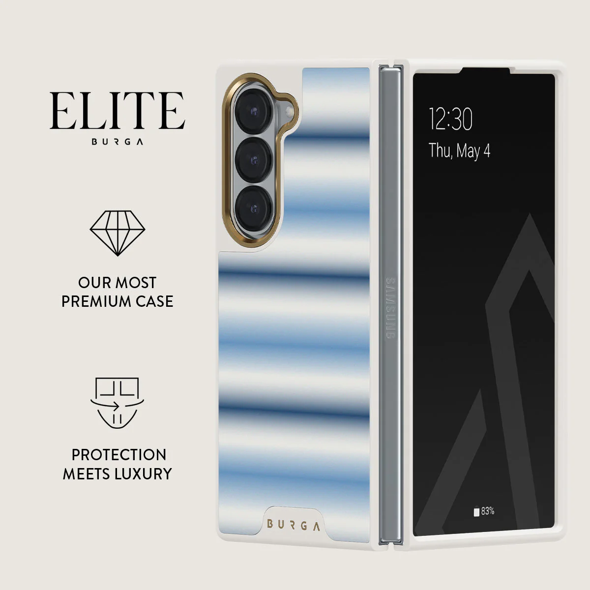 White Noise - Samsung Galaxy Z Fold 6 Case - Image 16