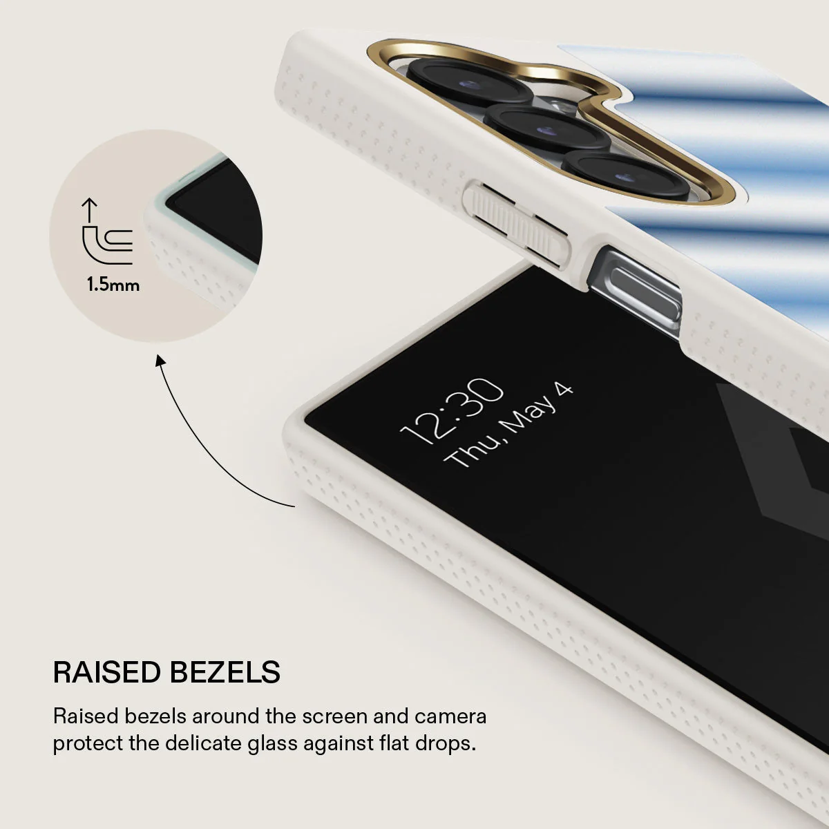 White Noise - Samsung Galaxy Z Fold 6 Case - Image 18