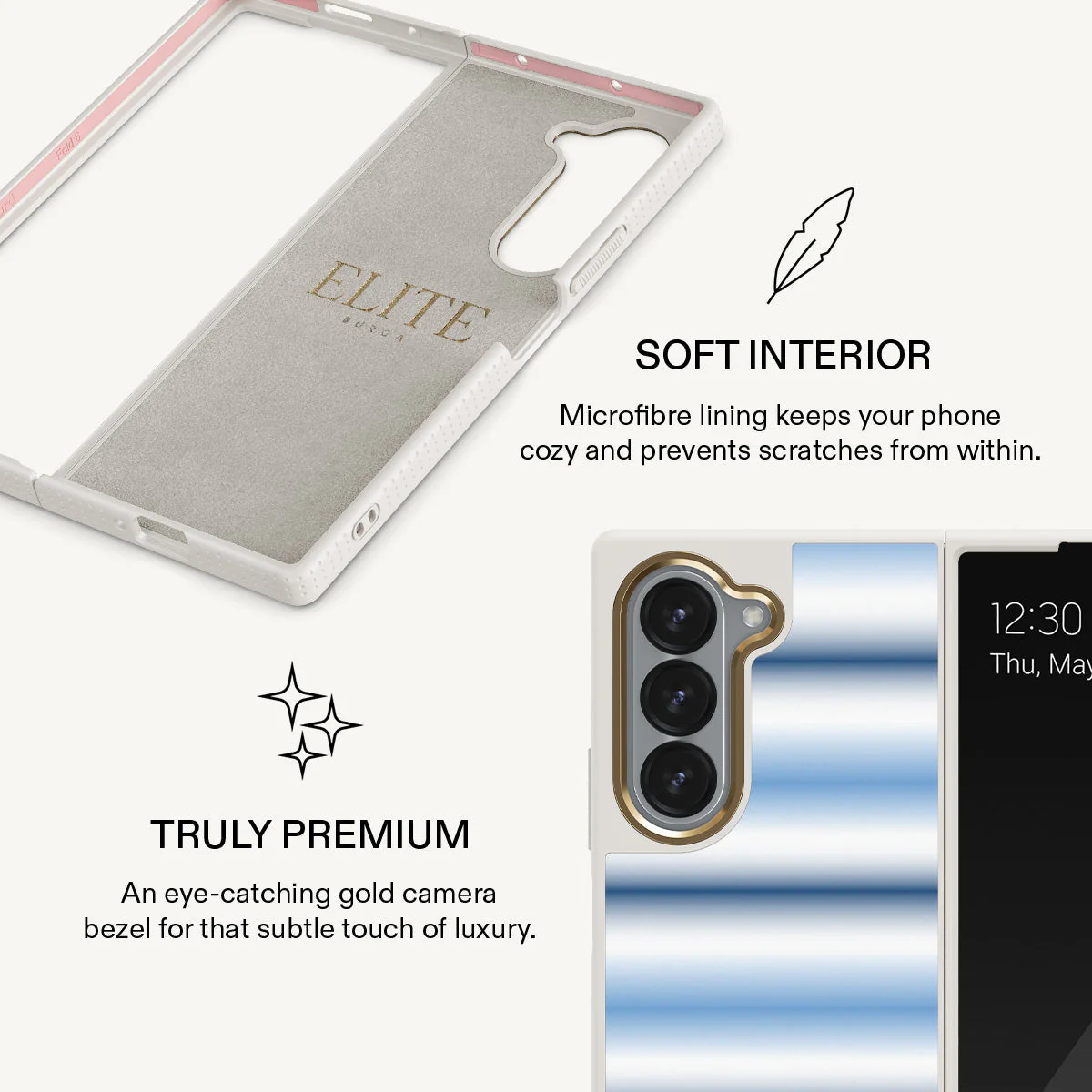 White Noise - Samsung Galaxy Z Fold 6 Case - Image 20