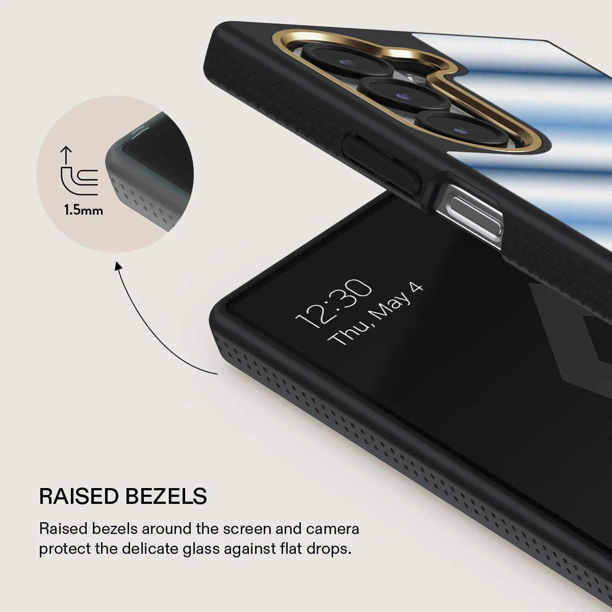 White Noise - Samsung Galaxy Z Fold 6 Case - Image 4