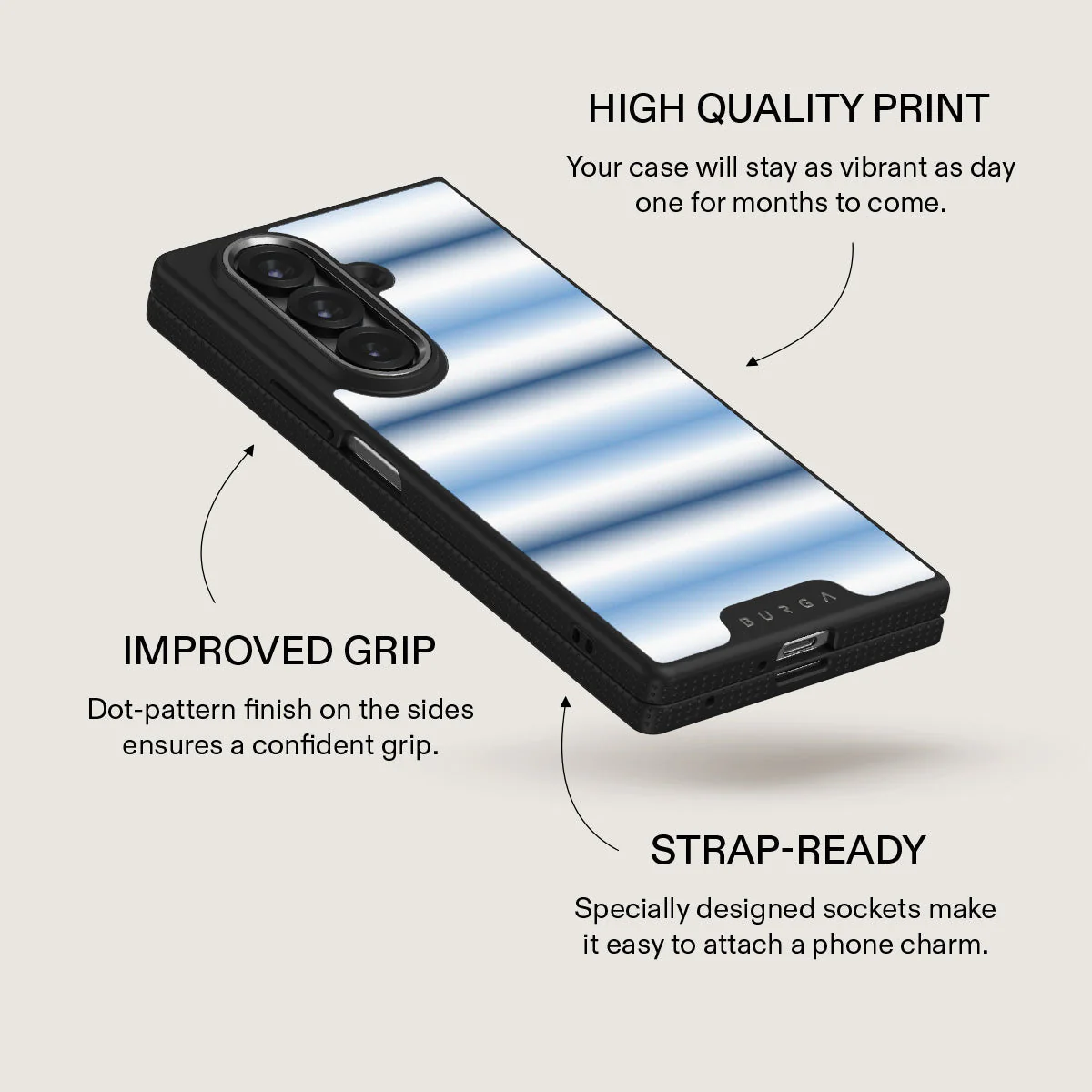 White Noise - Samsung Galaxy Z Fold 7 Case - Image 12