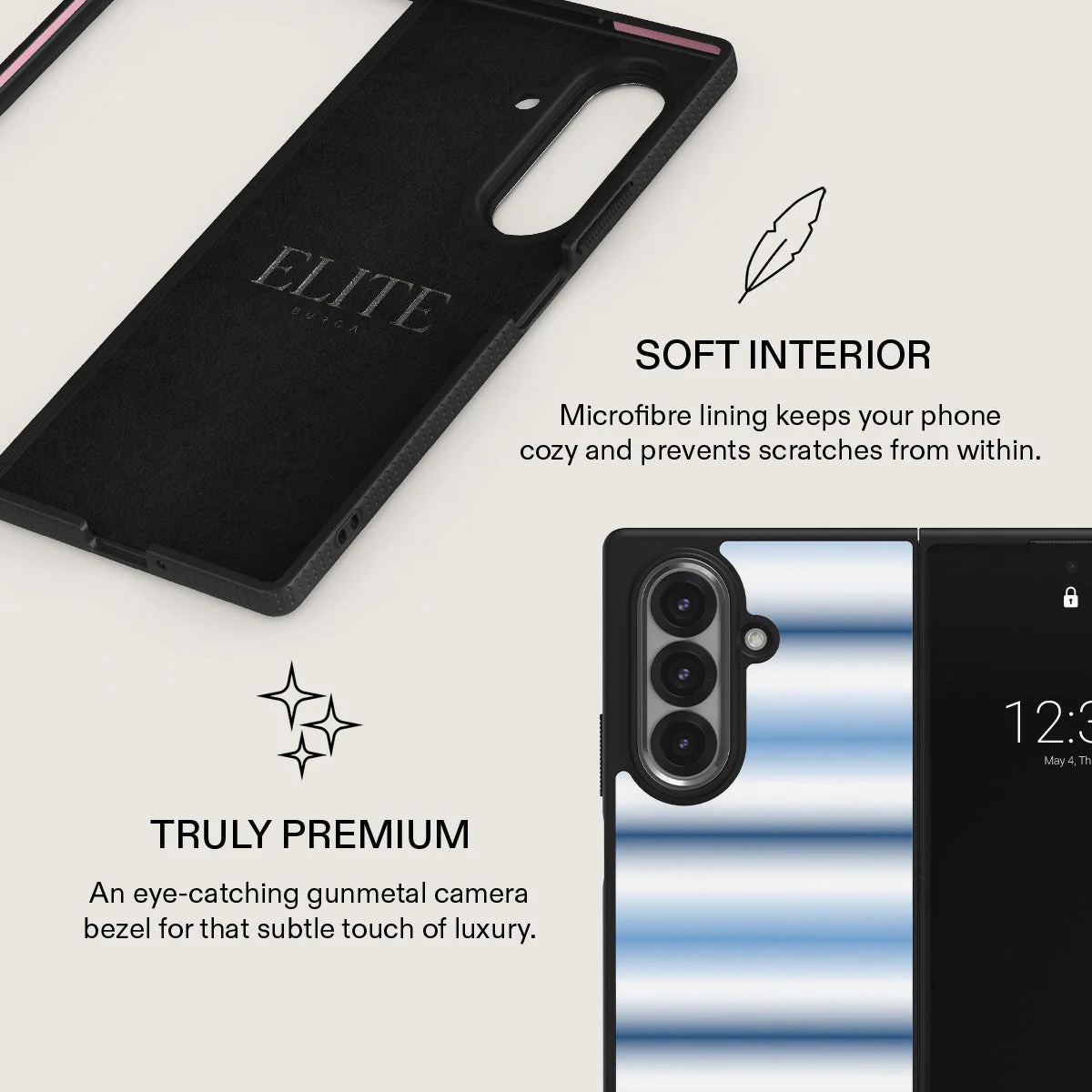 White Noise - Samsung Galaxy Z Fold 7 Case - Image 13