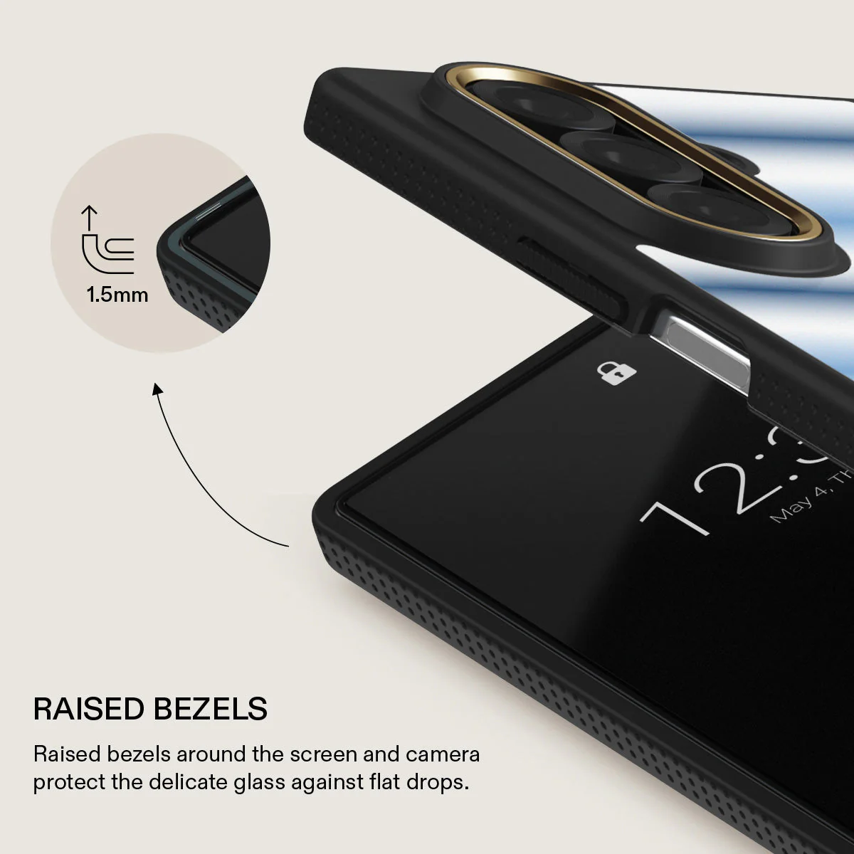 White Noise - Samsung Galaxy Z Fold 7 Case - Image 4