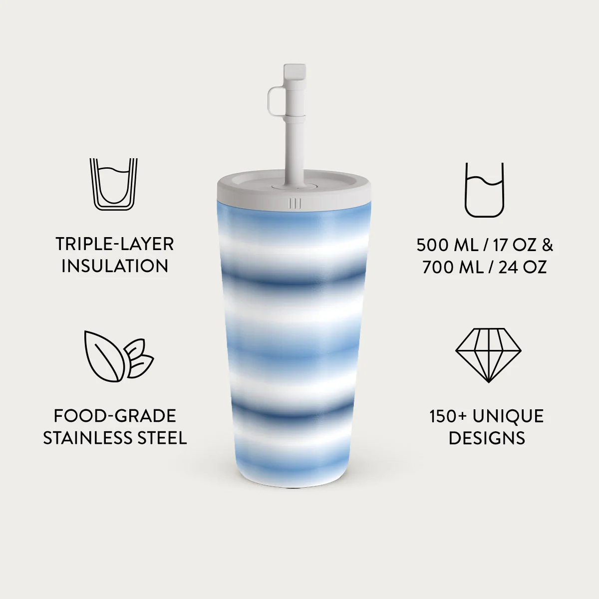 White Noise - Travel Mug - Image 8