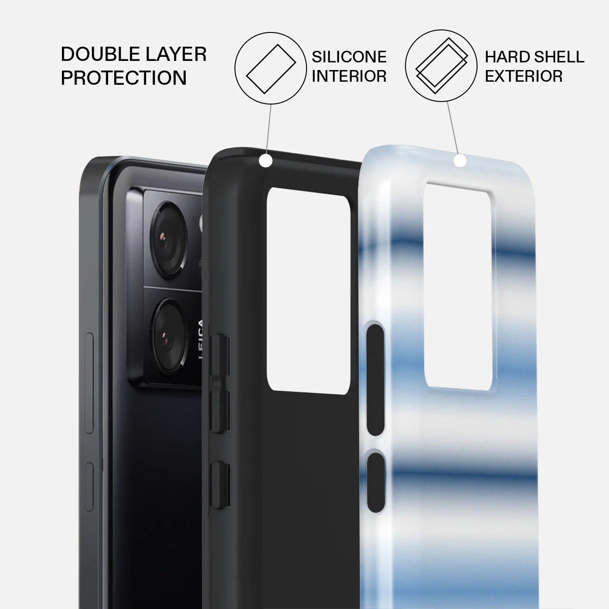 White Noise - Xiaomi 13T Pro Case - Image 2