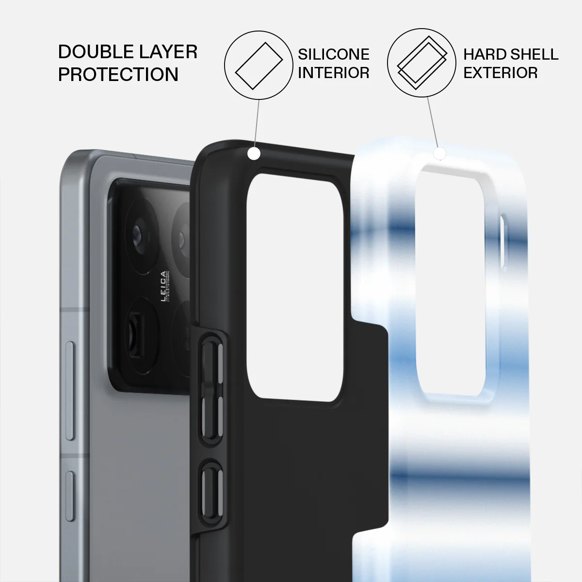 White Noise - Xiaomi 15 Pro Case - Image 2