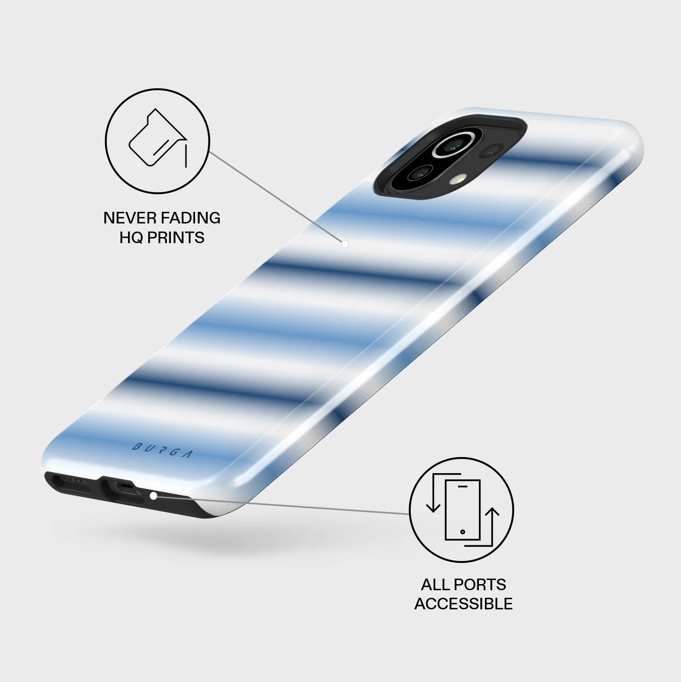White Noise - Xiaomi Mi 11 Lite 4G / 5G Case - Image 3