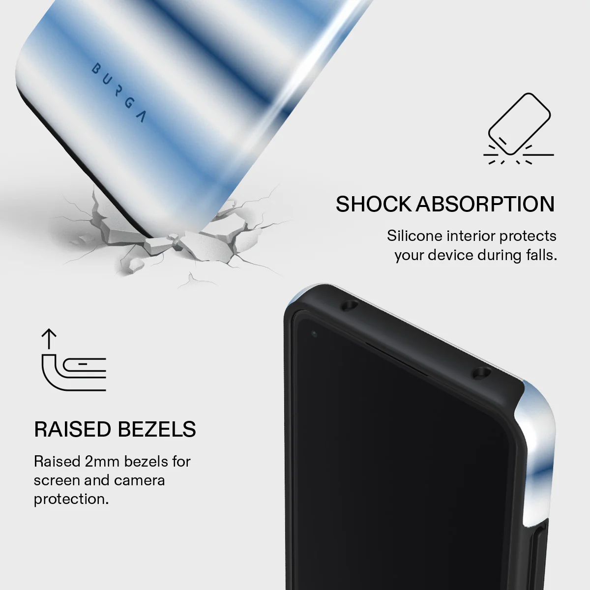 White Noise - Xiaomi Mi 11 Lite 4G / 5G Case - Image 4