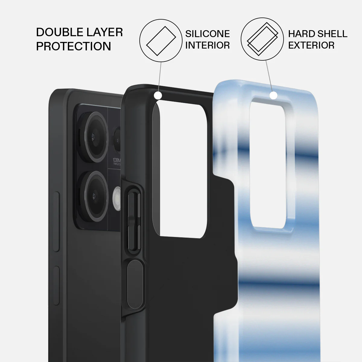 White Noise - Xiaomi Redmi Note 13 5G Case - Image 2