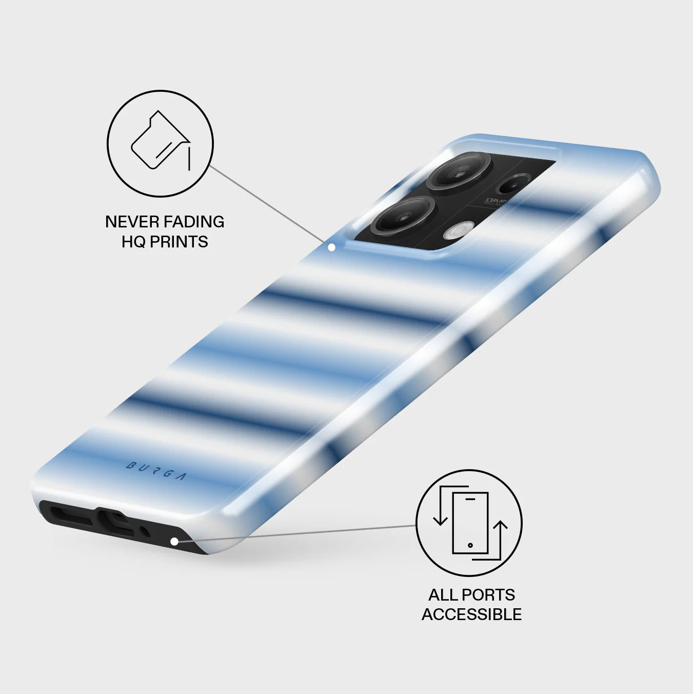 White Noise - Xiaomi Redmi Note 13 5G Case - Image 3