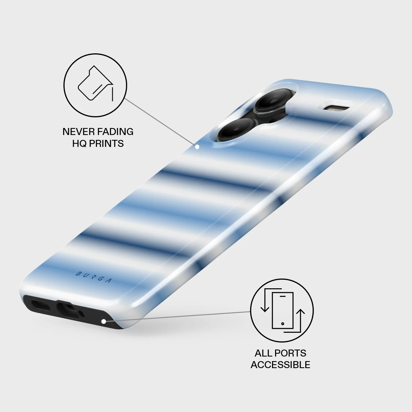 White Noise - Xiaomi Redmi Note 13 Pro+ 5G Case - Image 3
