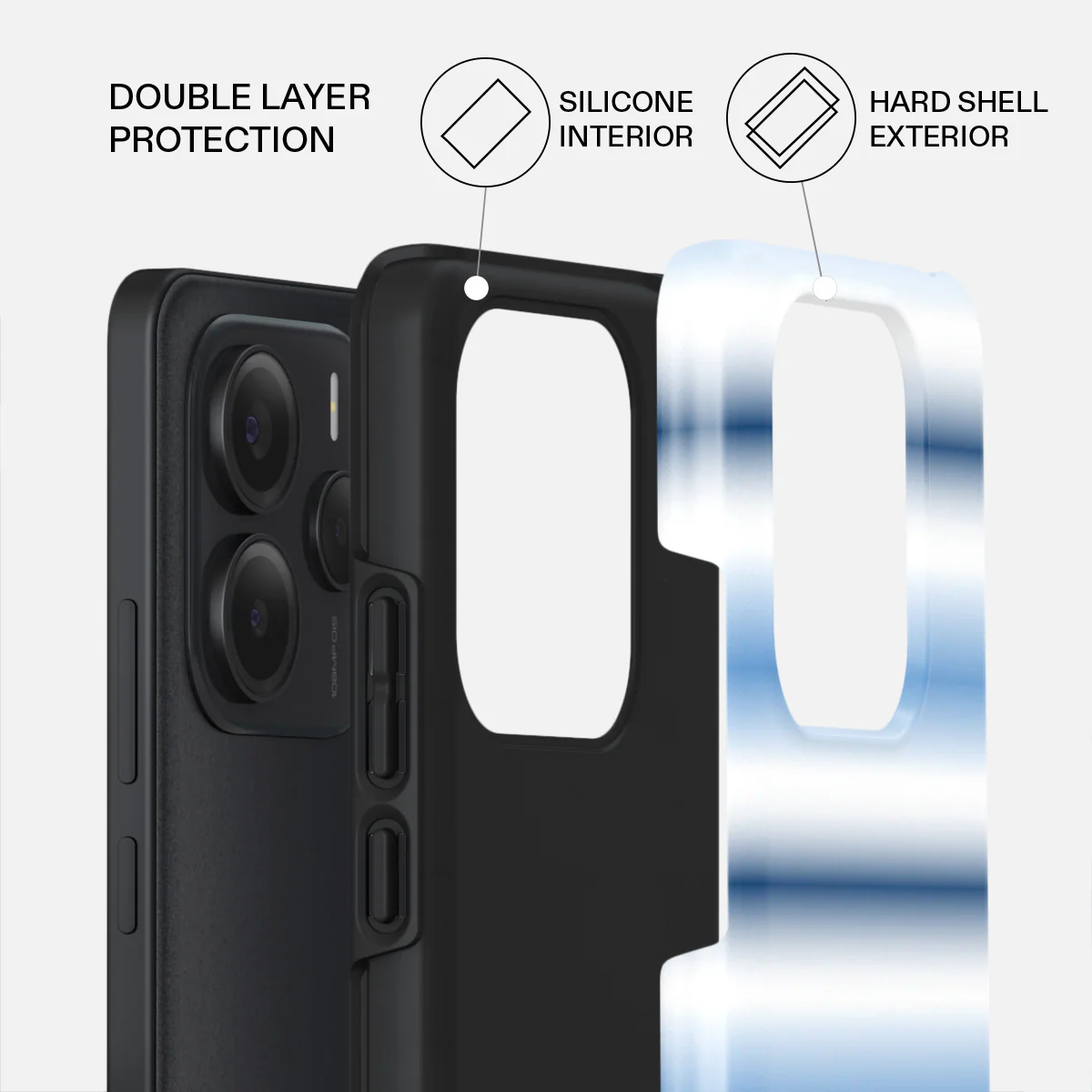 White Noise - Xiaomi Redmi Note 14 5G Case - Image 2