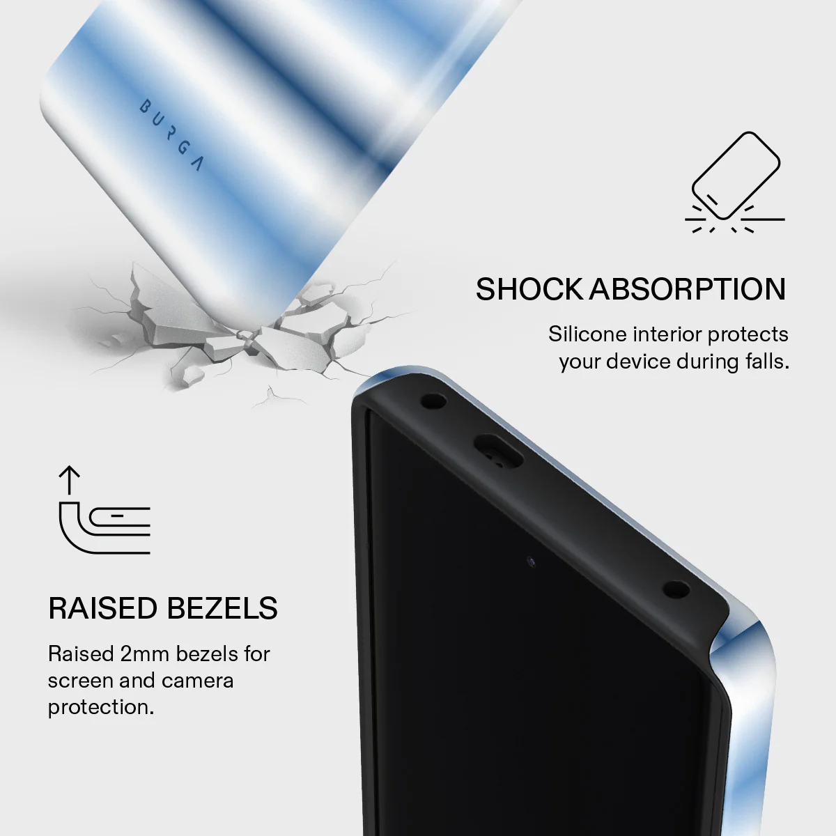 White Noise - Xiaomi Redmi Note 14 Pro+ 5G Case - Image 4