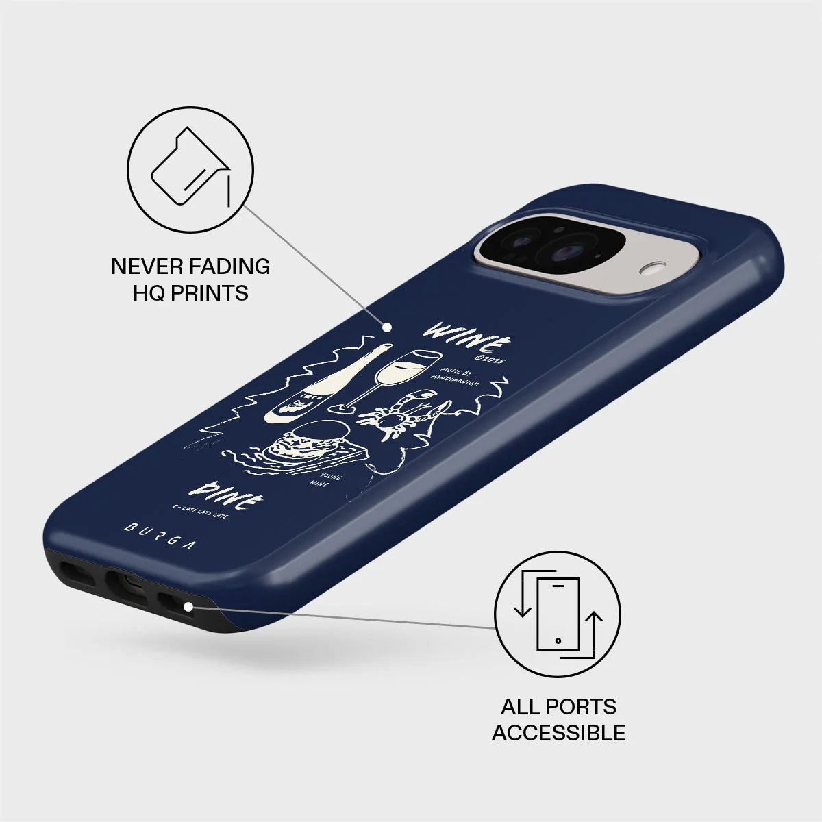 Wine & Dine - Google Pixel 10 Case - Image 3