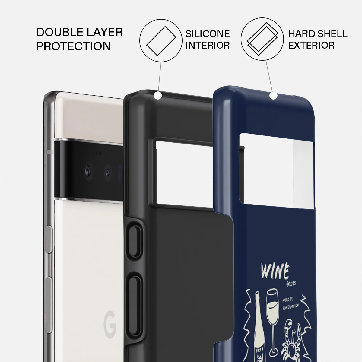 Wine & Dine - Google Pixel 6 Pro Case - Image 2
