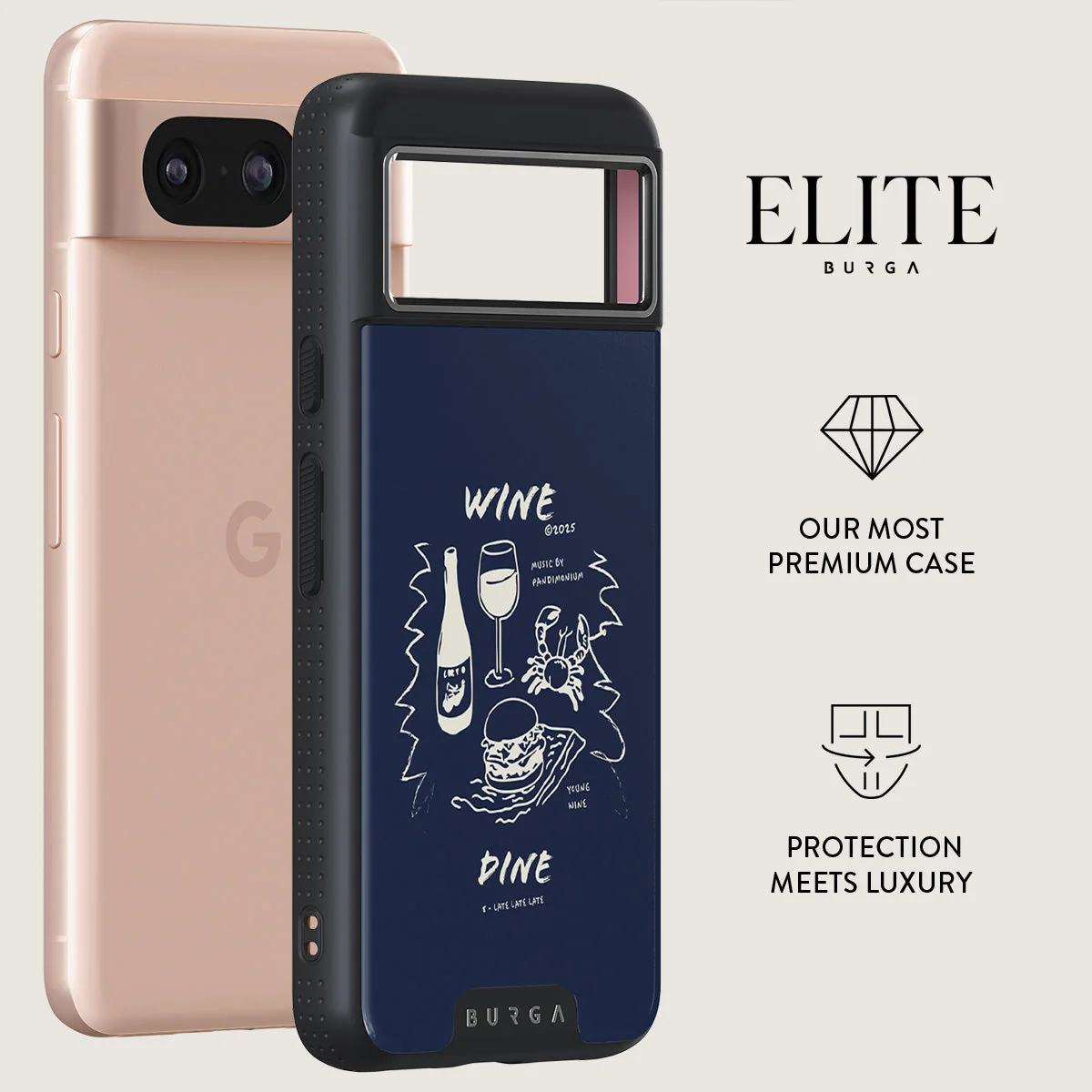 Wine & Dine - Google Pixel 8 Case - Image 13