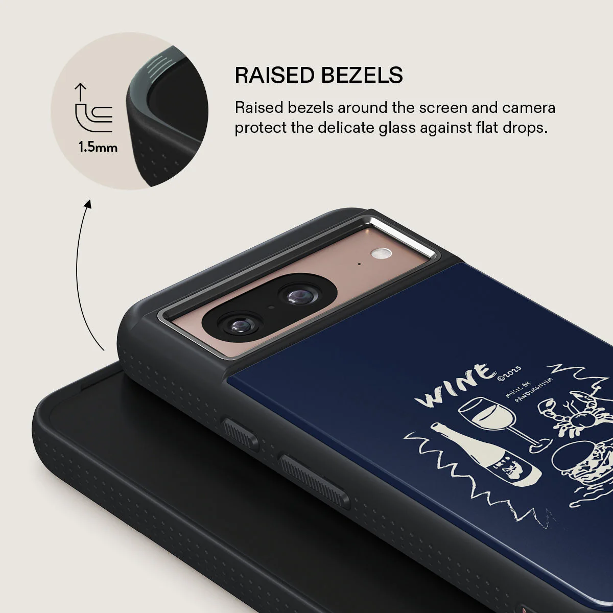Wine & Dine - Google Pixel 8 Case - Image 15