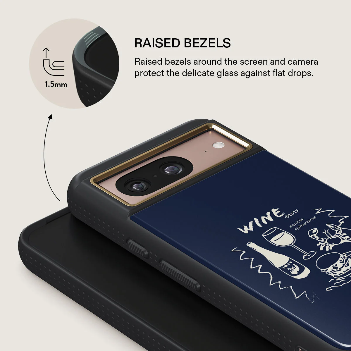 Wine & Dine - Google Pixel 8 Case - Image 8