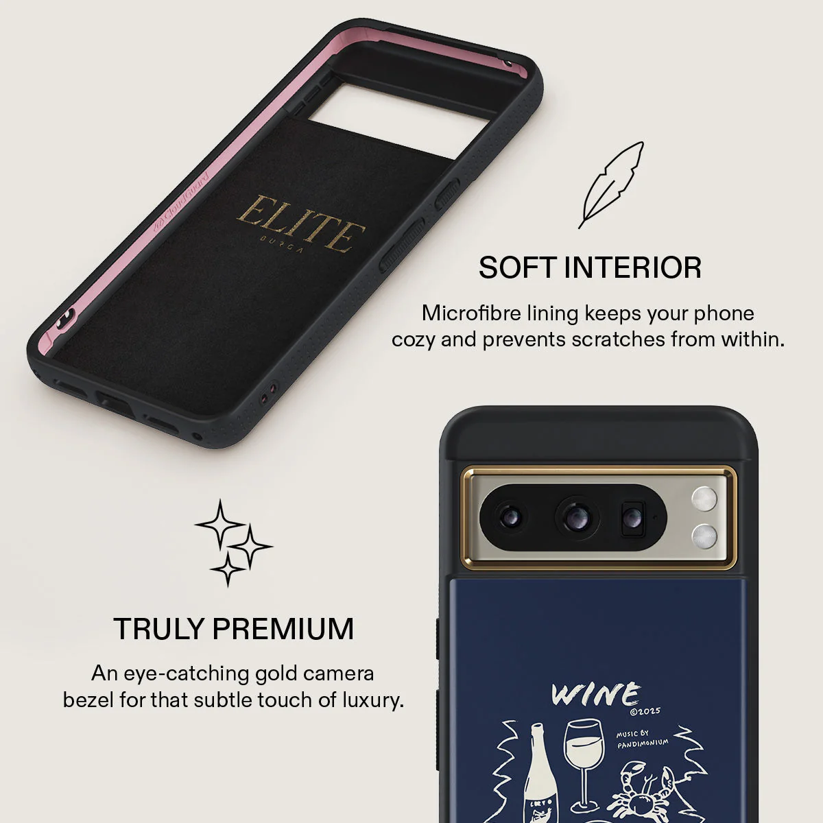 Wine & Dine - Google Pixel 8 Pro Case - Image 10