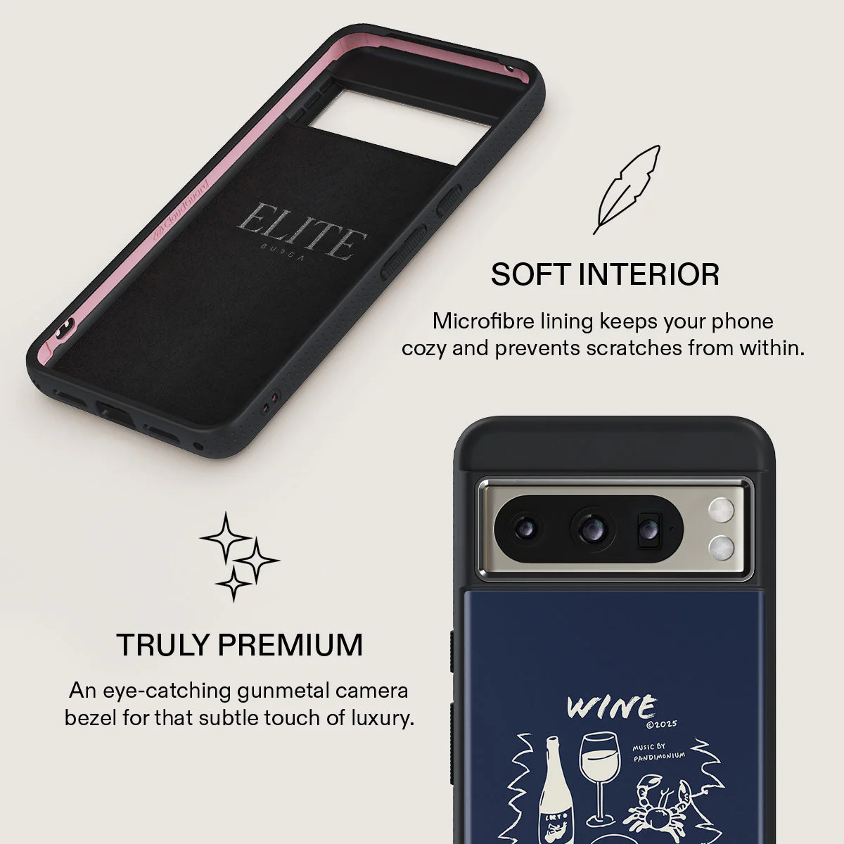 Wine & Dine - Google Pixel 8 Pro Case - Image 17