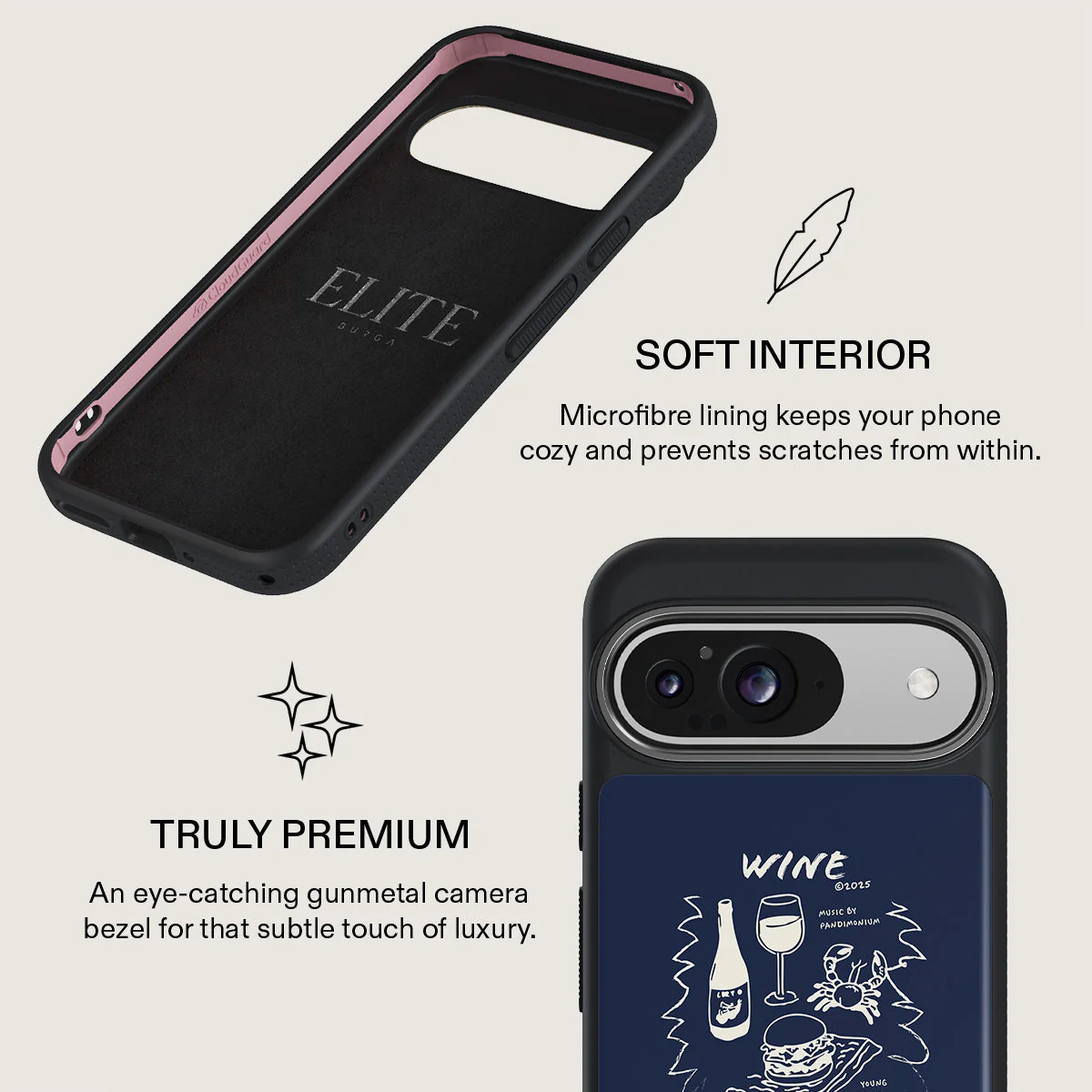 Wine & Dine - Google Pixel 9 Case - Image 17