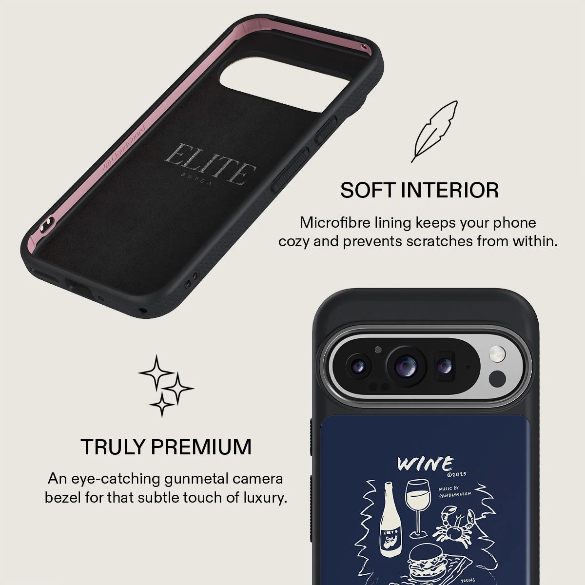 Wine & Dine - Google Pixel 9 Pro Case - Image 17