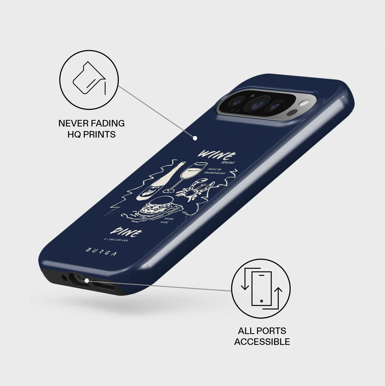 Wine & Dine - Google Pixel 9 Pro XL Case - Image 3