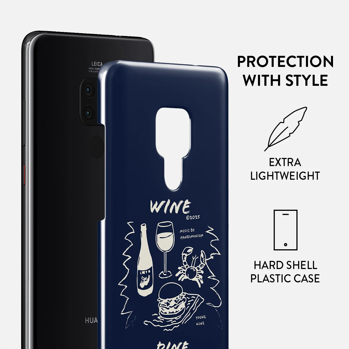 Wine & Dine - Huawei Mate 20 Case - Image 2