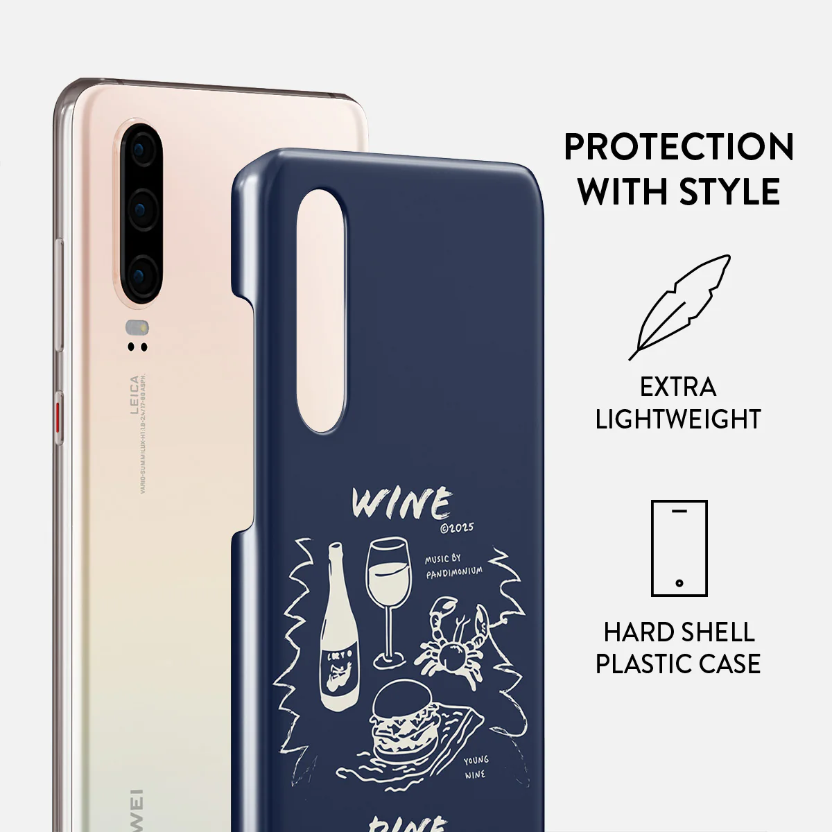 Wine & Dine - Huawei P30 Case - Image 2