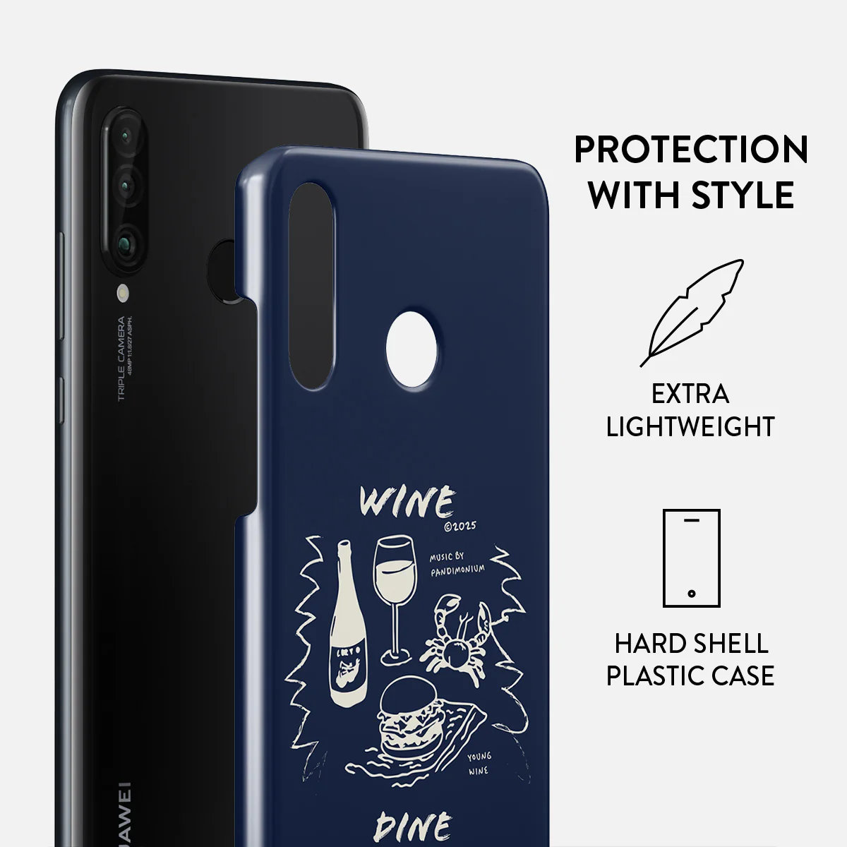 Wine & Dine - Huawei P30 Lite Case - Image 2