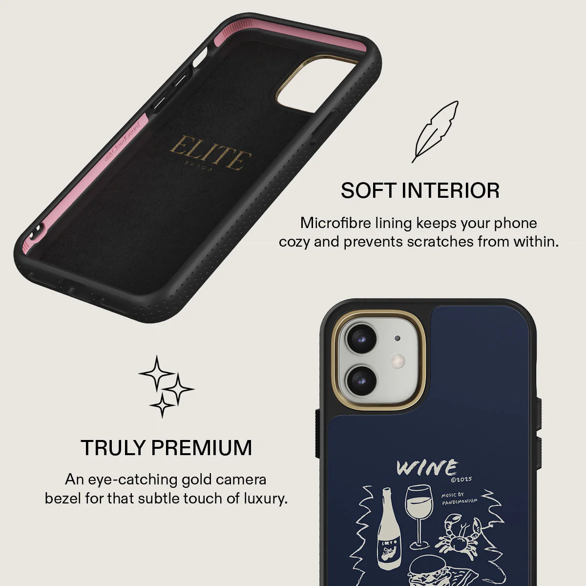 Wine & Dine - iPhone 11 Case - Image 10