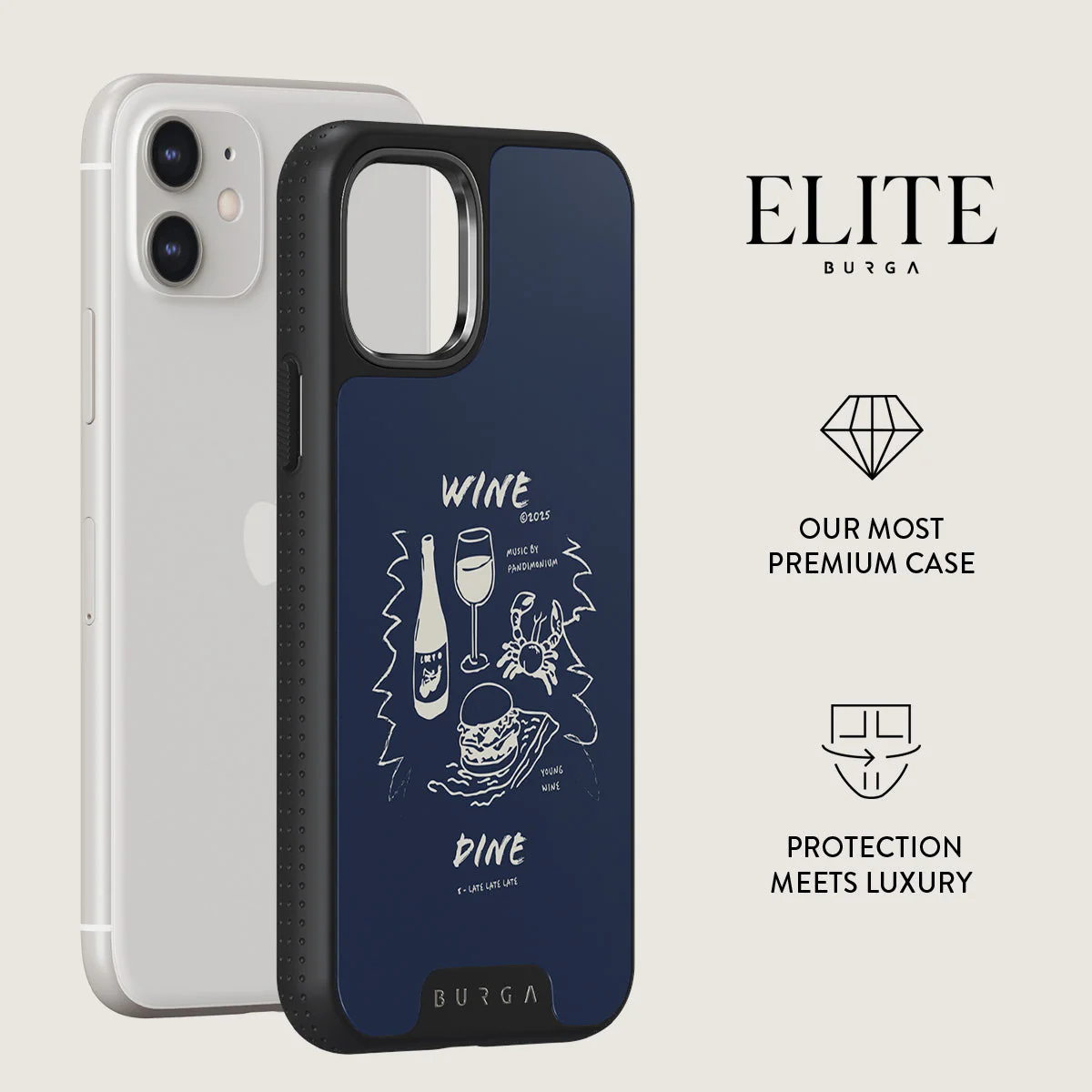 Wine & Dine - iPhone 11 Case - Image 13