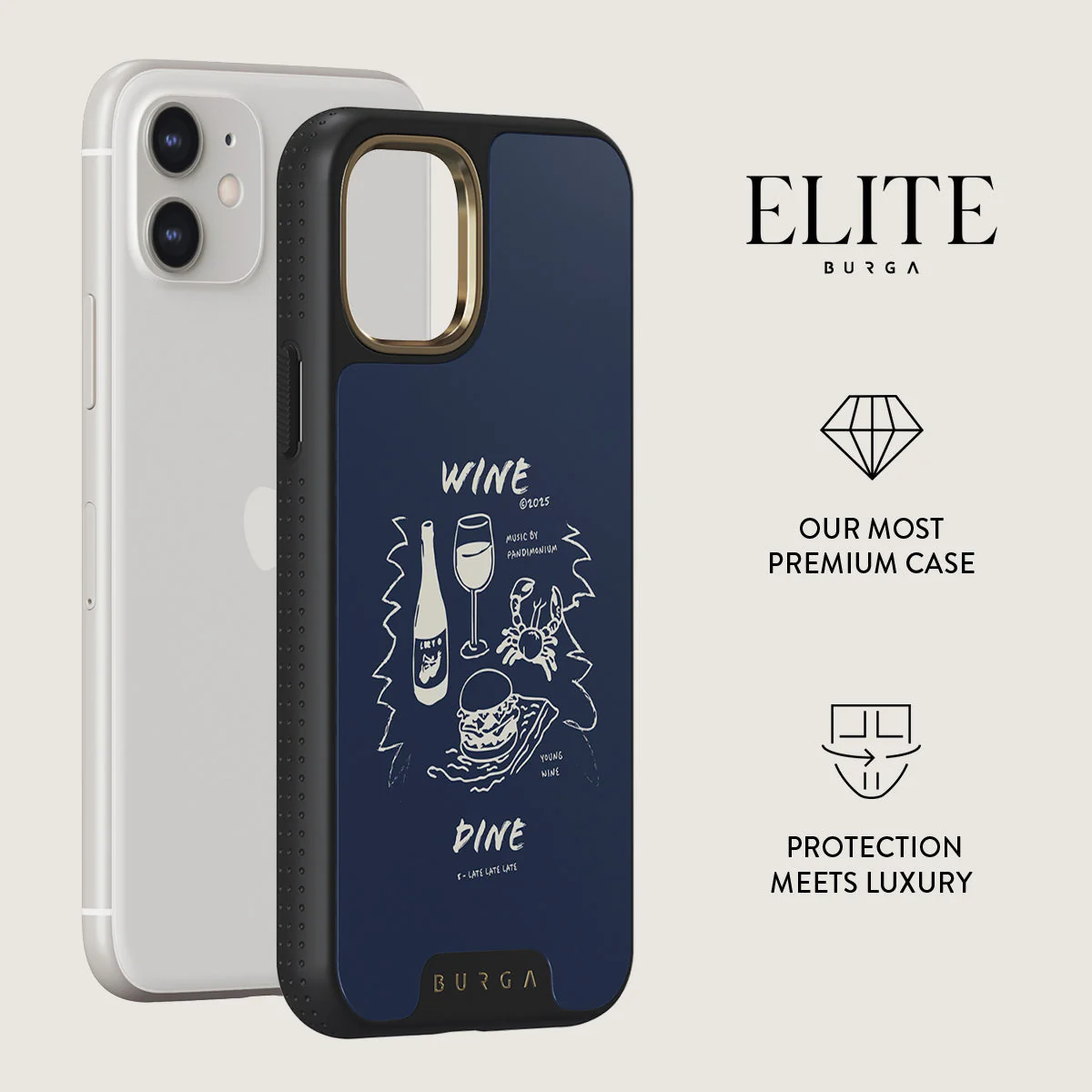Wine & Dine - iPhone 11 Case - Image 6