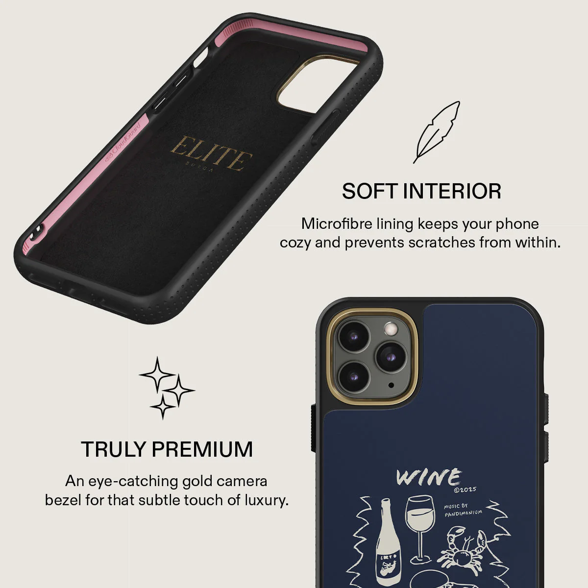 Wine & Dine - iPhone 11 Pro Case - Image 14