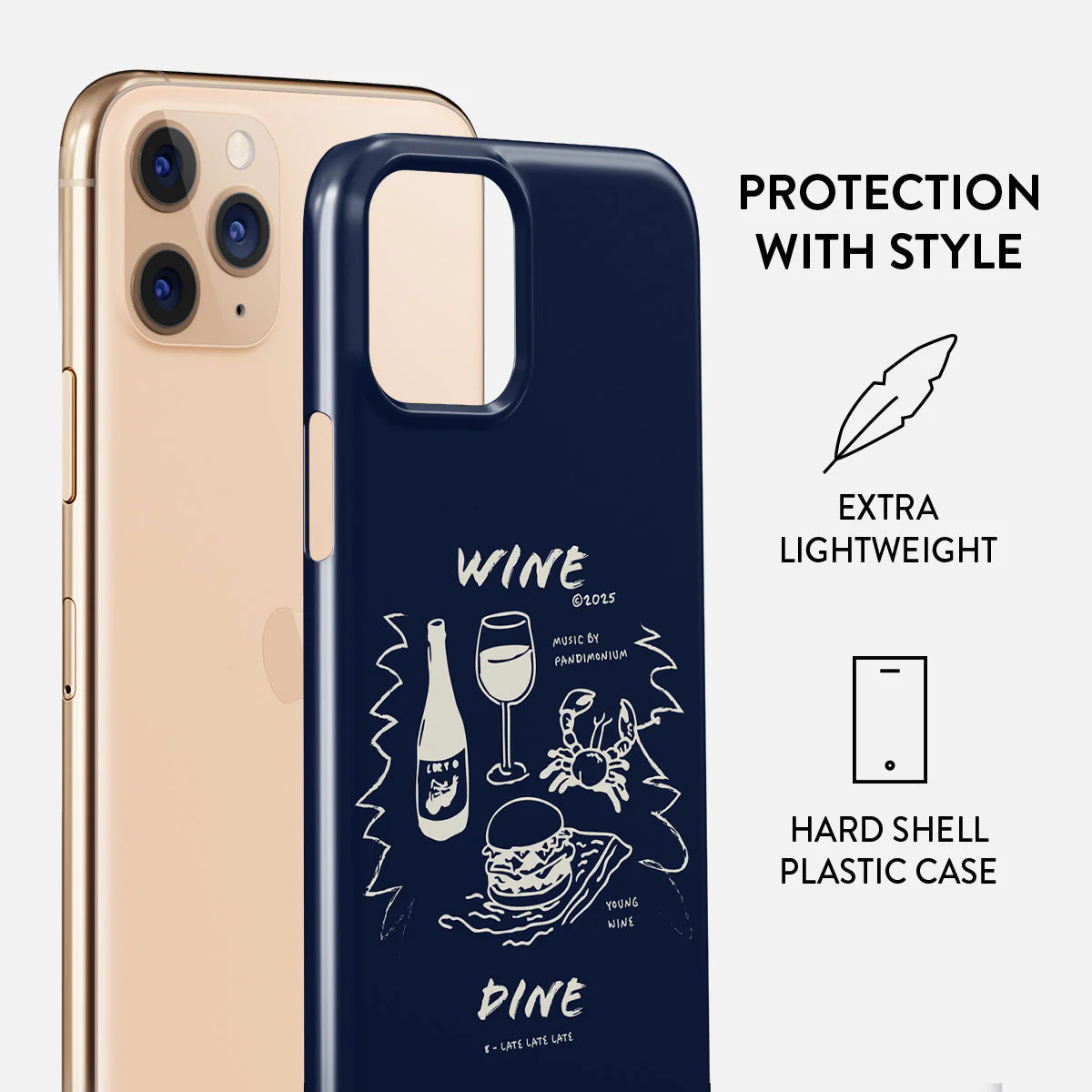 Wine & Dine - iPhone 11 Pro Max Case - Image 2