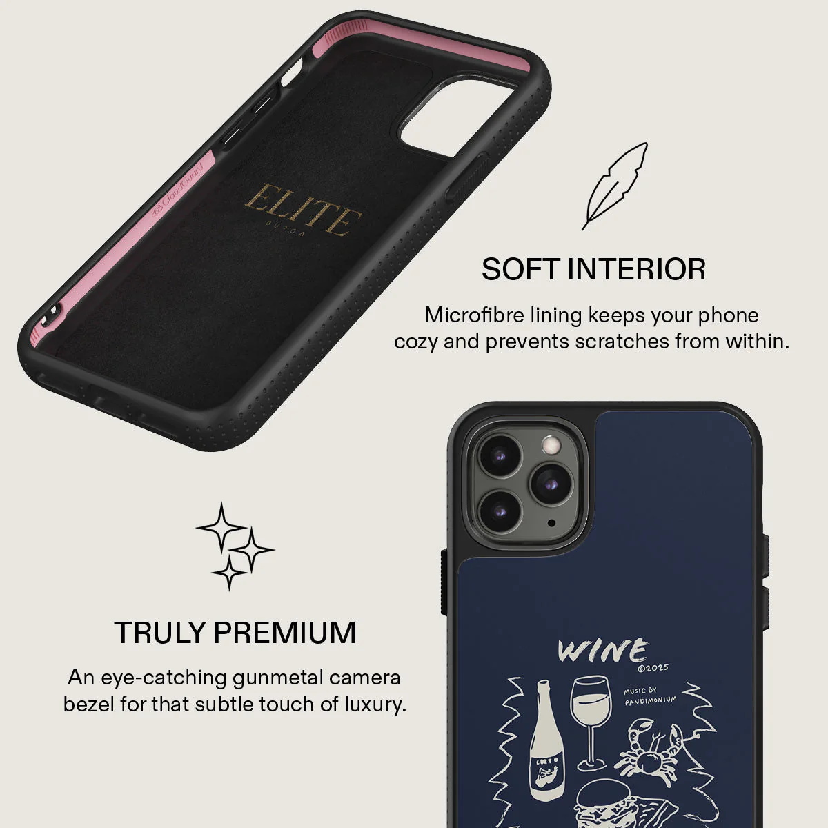 Wine & Dine - iPhone 11 Pro Max Case - Image 21