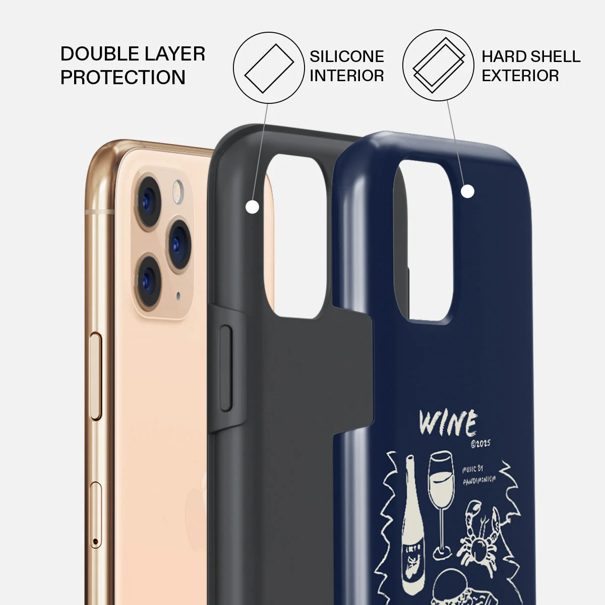 Wine & Dine - iPhone 11 Pro Max Case - Image 6