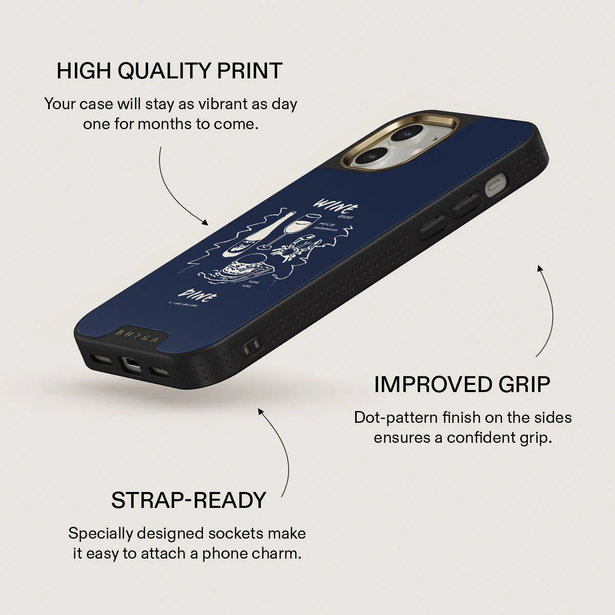 Wine & Dine - iPhone 12 Case - Image 9