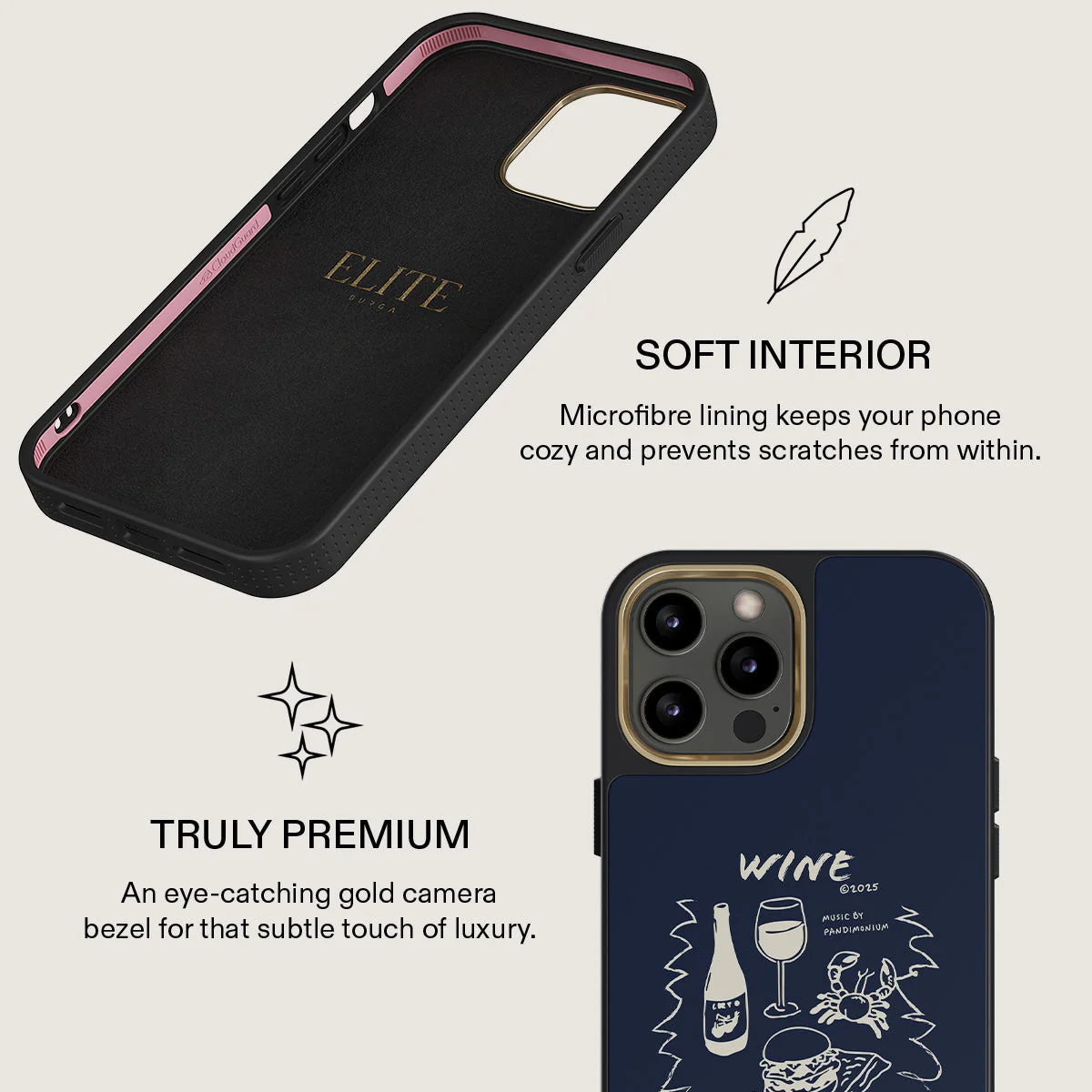 Wine & Dine - iPhone 12 Pro Case - Image 10