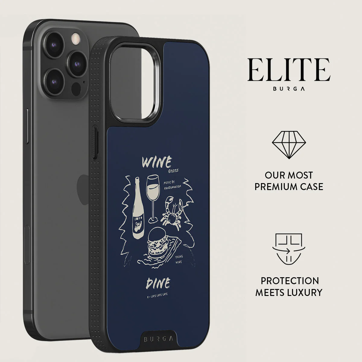 Wine & Dine - iPhone 12 Pro Case - Image 13