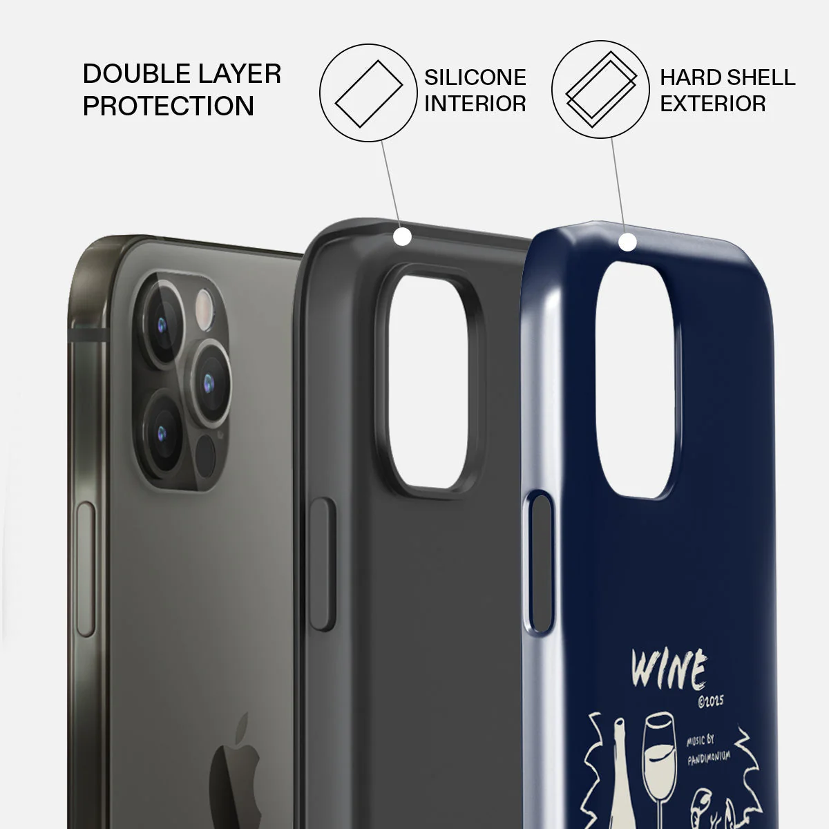 Wine & Dine - iPhone 12 Pro Case - Image 2