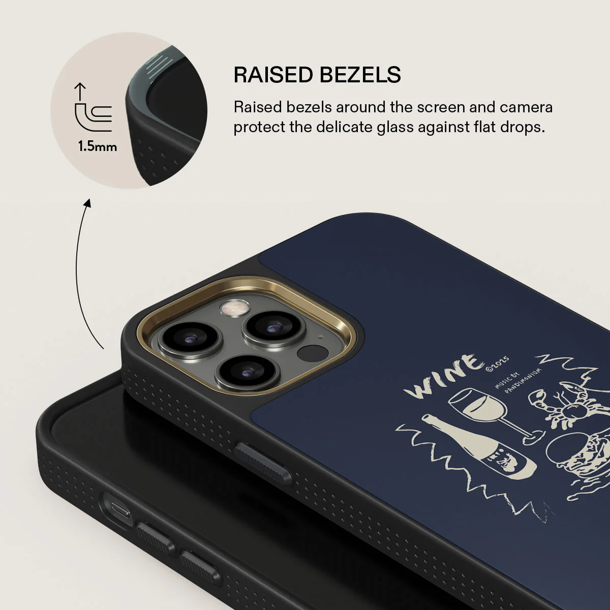 Wine & Dine - iPhone 12 Pro Case - Image 8